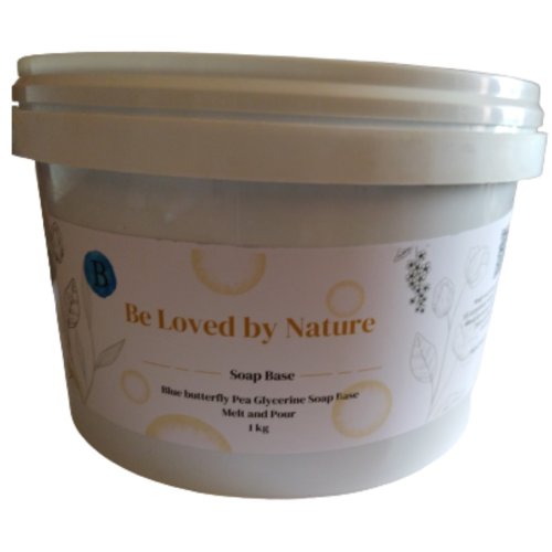 Be Loved by Nature Melt & Pour Blue Butterfly Pea Soap Base 
