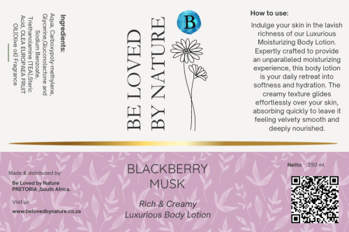 Moisturizing Body Lotion Blackberry