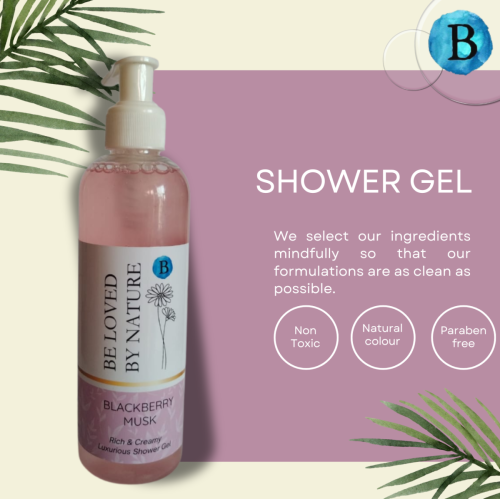Moisturizing Body Shower Gel Blackberry & Musk