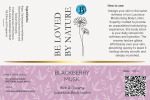 Moisturizing Body Lotion Blackberry